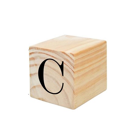 07-13-004 - Cubo Letras - C