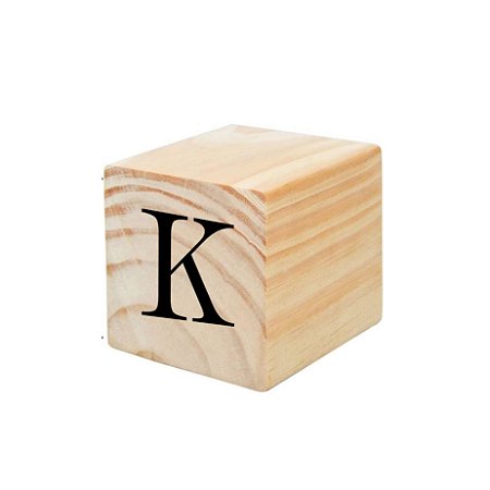 07-13-012 - Cubo Letras - K