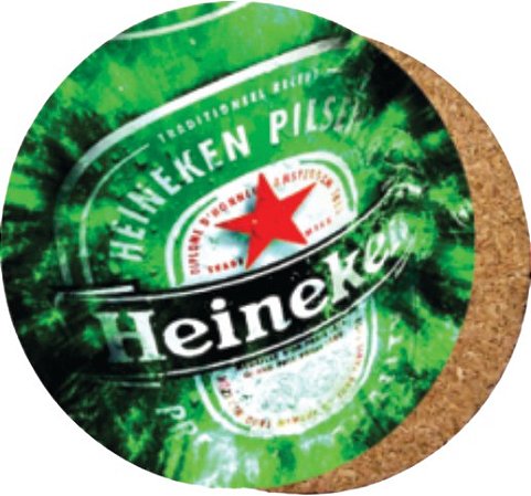 1880-C021 Suporte de copo Compensado - Heineken