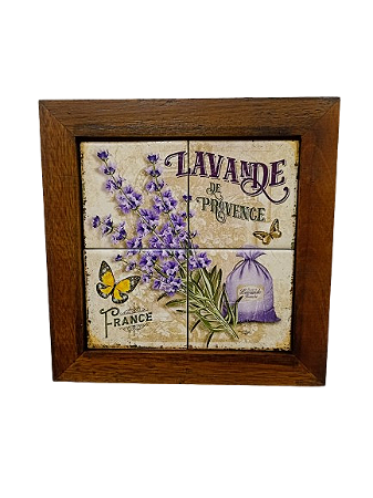 3094AP-050  Quadro de azulejo - Lavanda