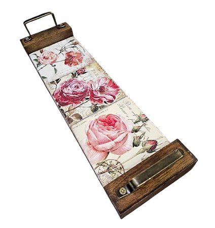 3100RS-008  Bandeja Az Lavabo - Rosas