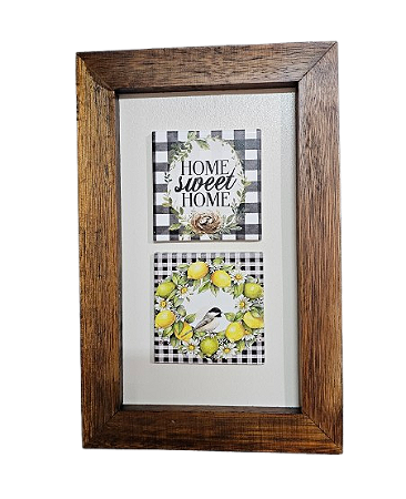 3002M-022 Quadro decor madeira - Farmhouse