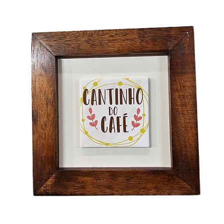 3001M-055 Quadro decor madeira - Cantinho
