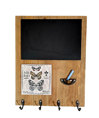 2601-004 Quadro  Azulejo Lousa - Borboletas