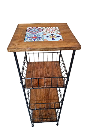 3016-087- Fruteira - Vitral Vintage