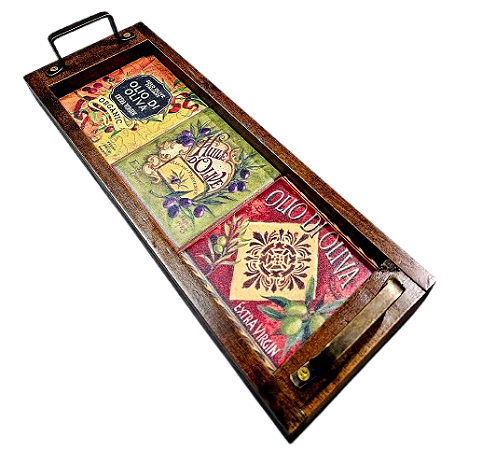 3100RB-007  Bandeja Az Lavabo - Oliva