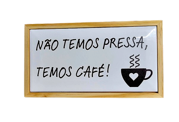 07-17-004 Quadrinho Pinus Azulejo - Temos Café