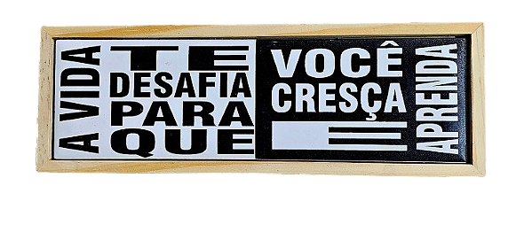 07-10-029 Quadrinho Pinus Azulejo - Te Desafia