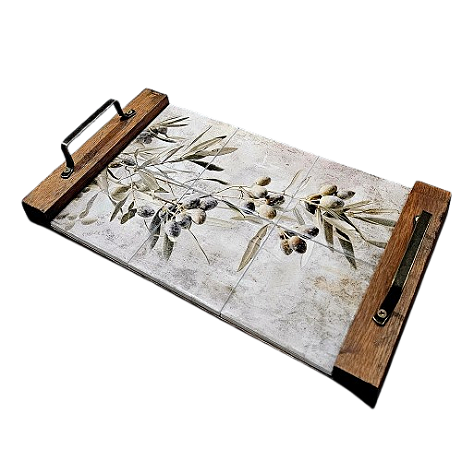 3097-141 Bandeja sem borda - Azeitonas