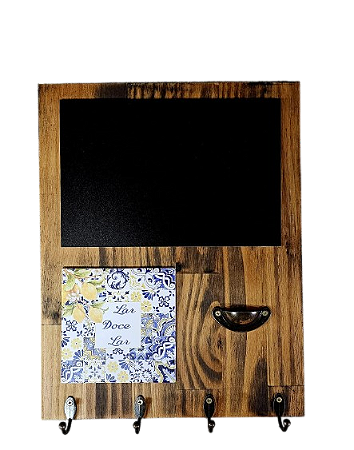 2600-012 Quadro Azulejo Lousa - Lar Doce Lar