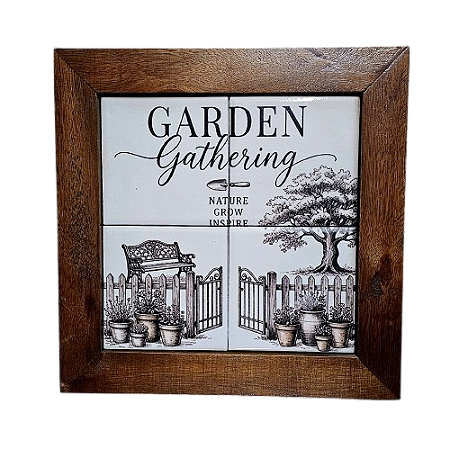 3094AP-148 Quadro de azulejo - Garden