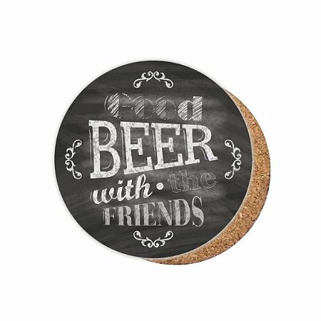 1880-C010 Suporte de copo Compensado - Beer Friends