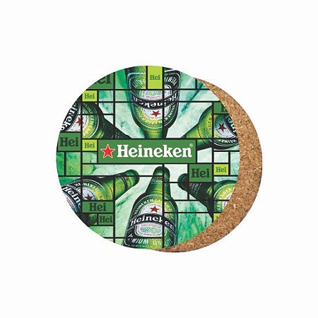 1880-C024 Suporte de copo Compensado - Heineken