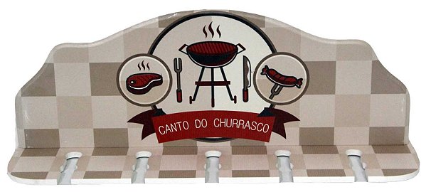 2201 Porta espeto - Churrasco