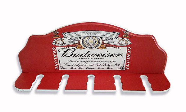 2203 Porta espeto - Budweiser Rótulo