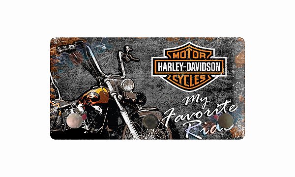 3219 Porta chaves metal - Harley