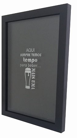 3067G-002 Quadro Tampinha - Beber mais uma