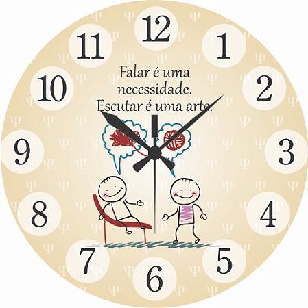 1700-021 Relógio Redondo - Falar