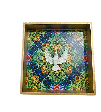 3003-001 Quadro Espírito Santo - Floral