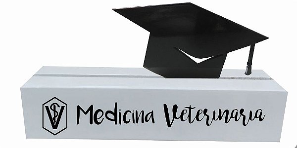 07-01-PP22 Decor de Mesa - Medicina Veterinária