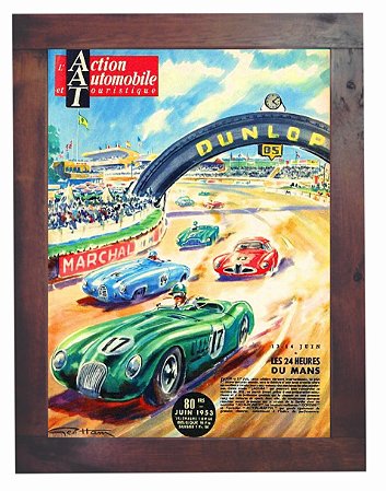 3093PG-050 Quadro Poster - Carro