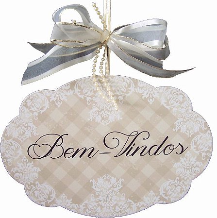 1723 Placa MDF - Bem vindos Xadrez