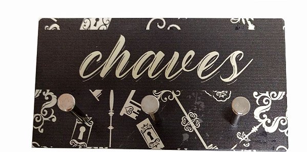 3231 Porta chaves metal - Chaves