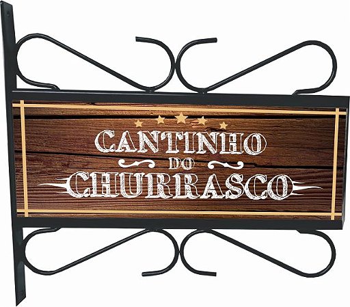 3082-011 Placa Aramada - Cantinho