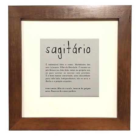 3001M-011 Quadro decor - Sagitário