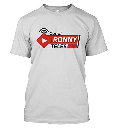 Camiseta masculina Canal Ronny Teles