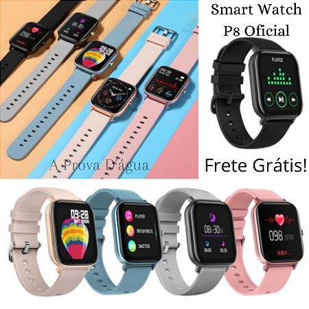 relógio smartwatch colmi p8 lojas