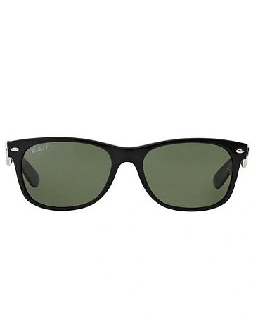 Óculos Ray-Ban New Wayfarer Preto Brilho Lente Verde Polarizada - Neia  Online