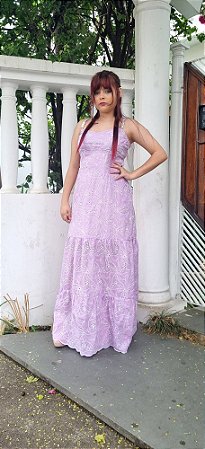 VESTIDO LESE BORDADO