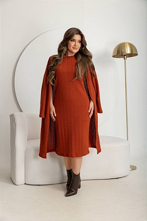 Vestido Com Cardigan Penelope 105