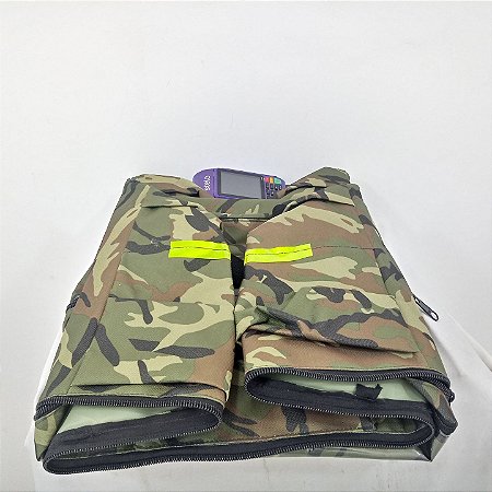 Mochila Beg Motoboy Delivery Sem Caixa  Para Entregas Pizzas Salgadas Camuflada