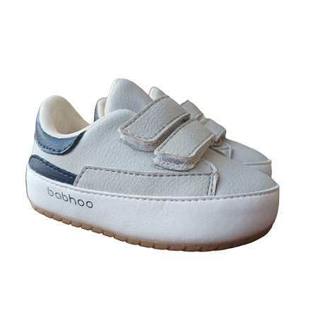 Tênis Cinza Velcro - Babhoo