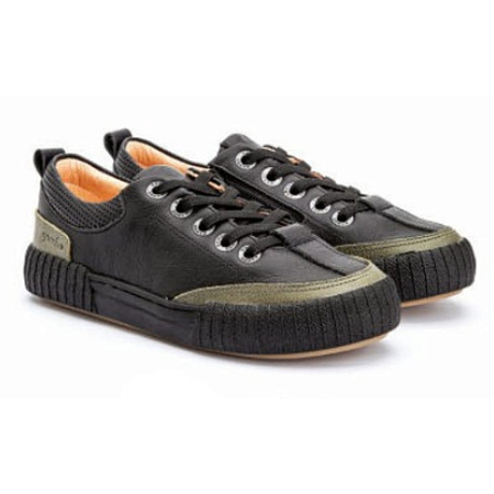 Tênis Masculino Preto/Verde - Gambo
