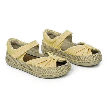 Sandália Feminina Amarelo Tecido - Tip Toey Joey