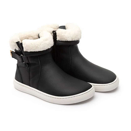 Bota Feminina Preto Pelúcia - Tip Toey Joey