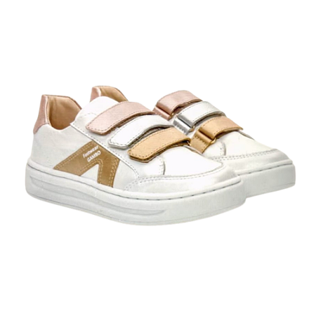 Tênis Feminino Branco Velcro - Gambo