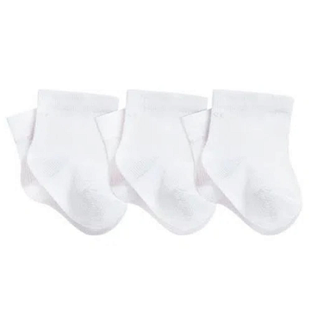 Meia Soquete Branca Tripack - Puket