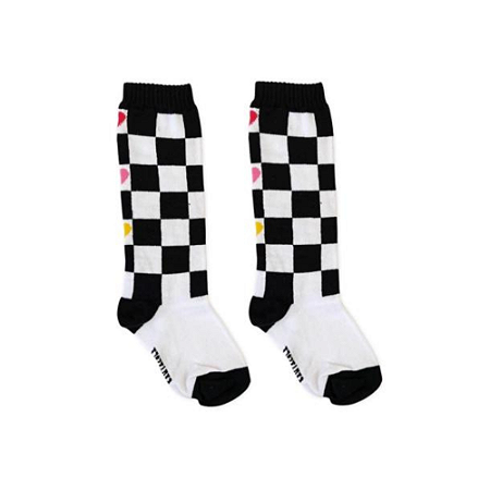 Meia 3/4 Checkred Quadriculada - Cantarola