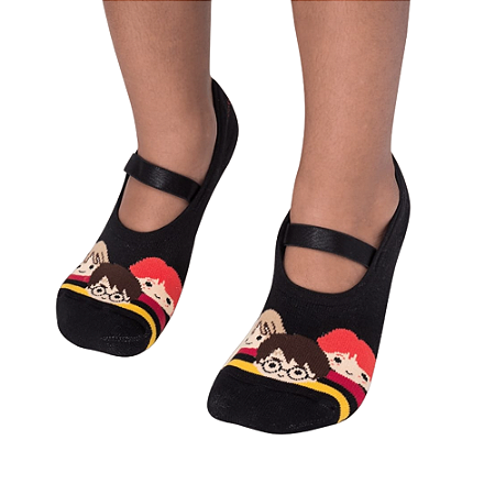 Meia Sapatilha Antiderrapante Harry Potter - Puket
