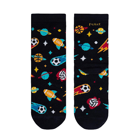 Meia Soquete Foguete - Puket