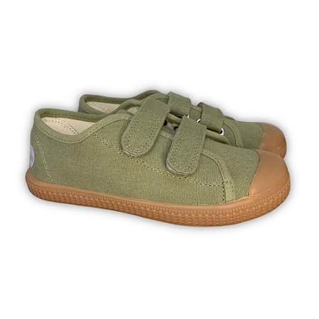 Tênis Unissex Verde Militar Velcro - Tnin
