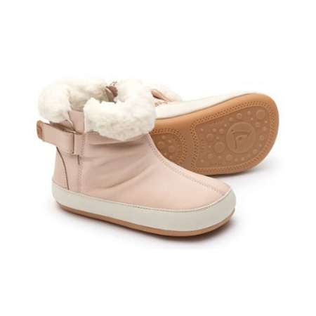 Bota Feminina Pelúcia Rosa - Tip Toey Joey
