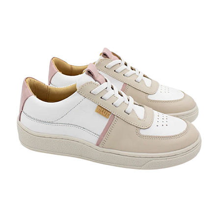Tênis Off White e Rosa - Blue Infantis