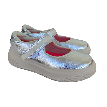Tênis Prata Velcro - Pampili