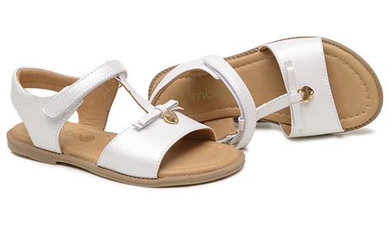 Sandália Feminina Branca - Gambo