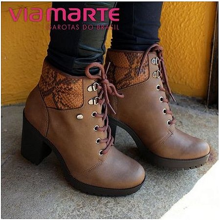 bota via marte animal print